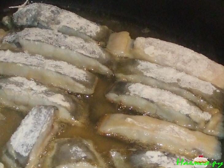 Камбала жареная