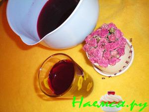 Брусничный морс