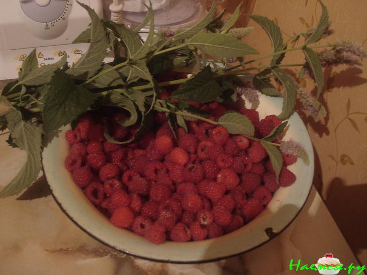 Тортик 'Мятный вечер в малиновых облаках' Тортик 'Мятный вечер в малиновых облаках'