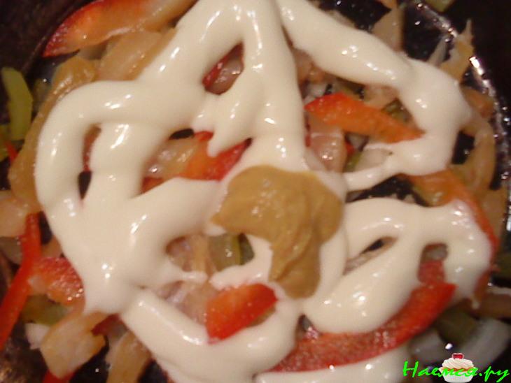 Салат из копчёной скумбрии