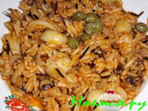 Плов из каракатиц