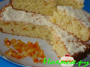 Творожный кекс-бисквит