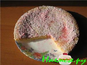 Творожная запеканка с лимоном