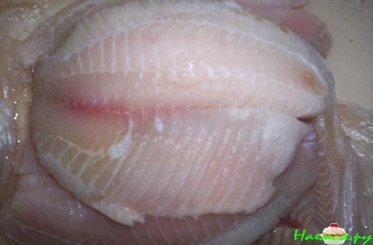 Теляпия с Капустой в Слоёном тесте