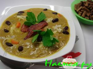 Зимний овощной суп