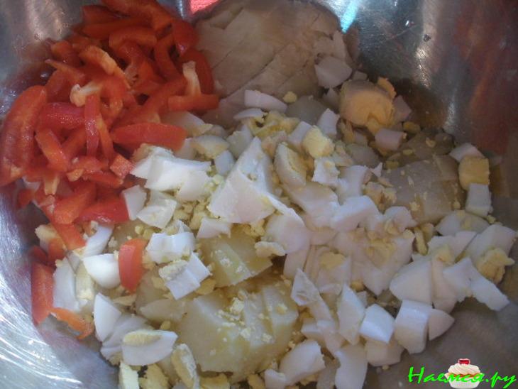 Картофельный салат "Эрмитаж"