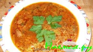 Суп с телятиной, а для мужа был Суп-харчо (вариант)