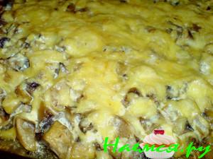 Французский грибной жульен