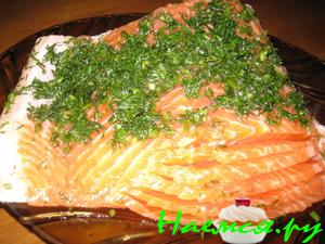 Малосольный лосось