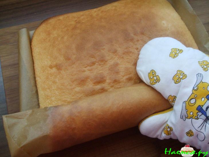 Торт "Пенек" с шоколадным кремом