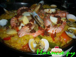 Плов с морепродуктами