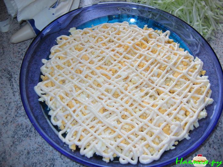 Салат "Сетка"