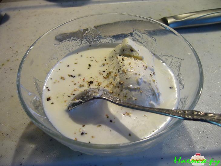 Гратен с пореем и рыбой Гратен с пореем и рыбой