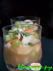 Салат фруктовый с Мартини&nbsp; 