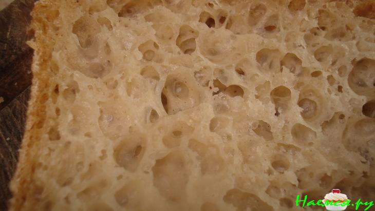 Хлеб с закваской Poolish - рецепт для всех: кто боится, не умеет, не хочет и вообще не будет...