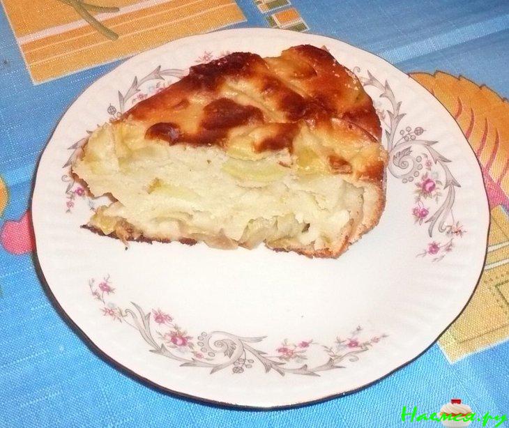Быстрый яблочный пирог (вариант)