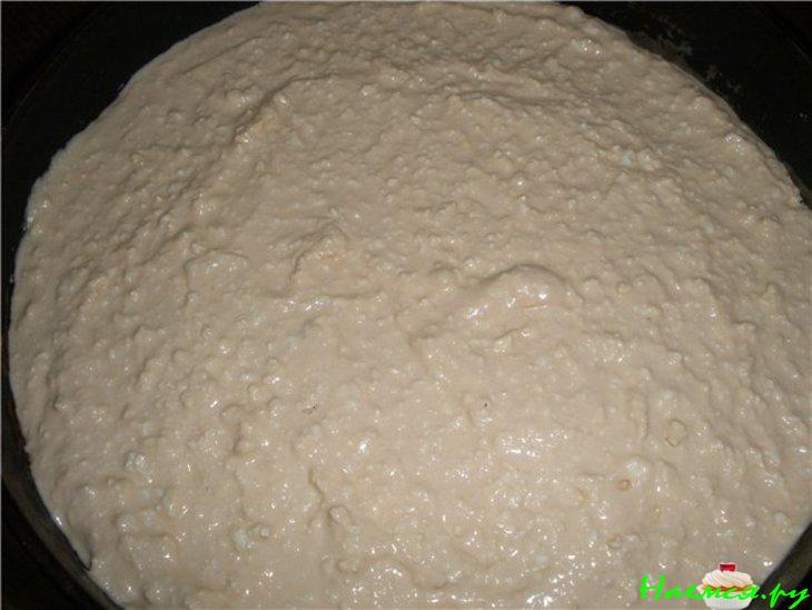 Магнолия на твороге