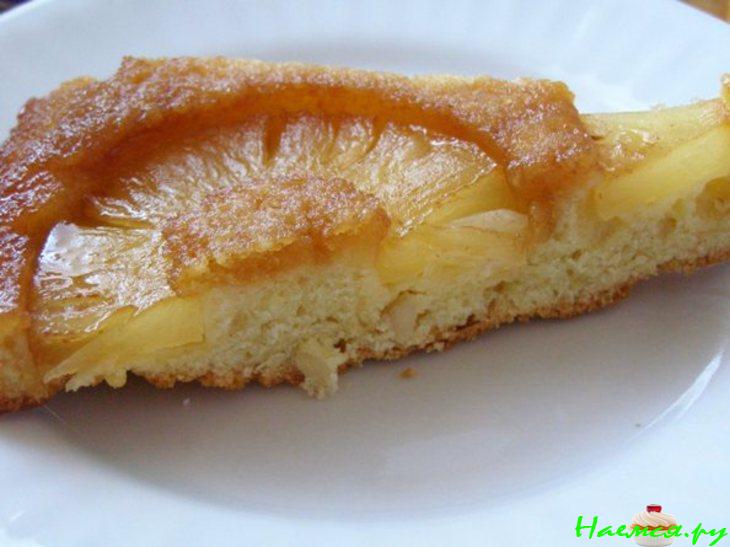 Ананасовый пирог с ванилью