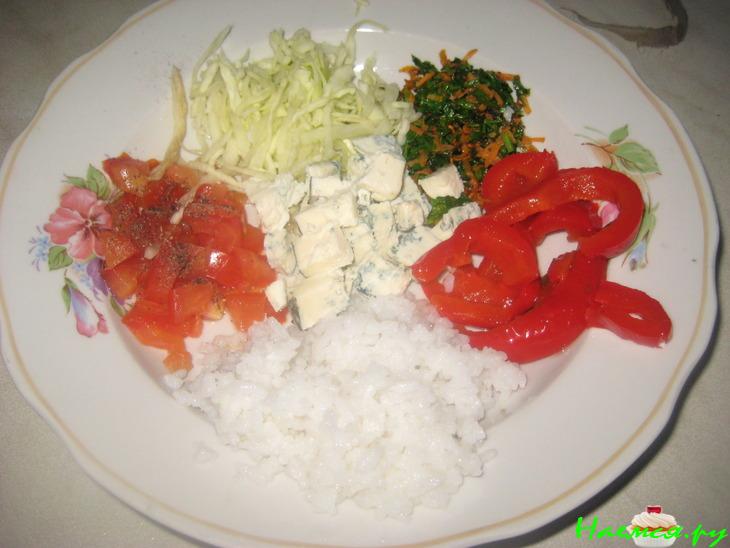 Салат "Огненное кольцо" Салат "Огненное кольцо"