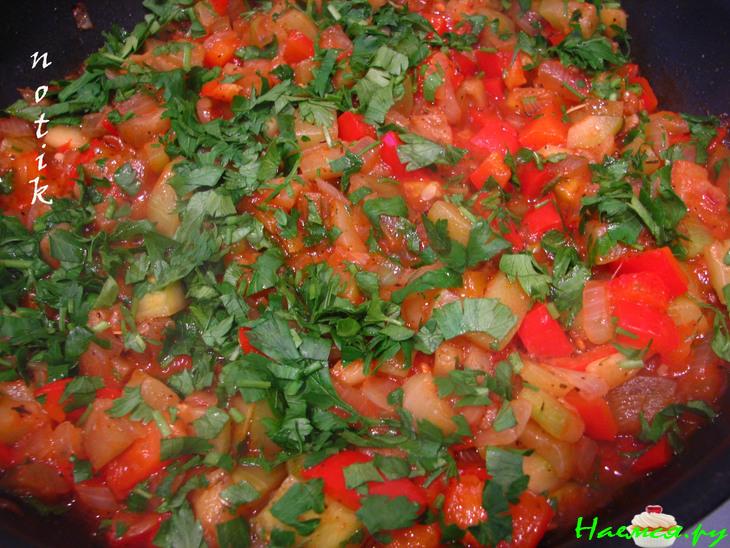 Овощное ассорти с прованскими травами Овощное ассорти с прованскими травами