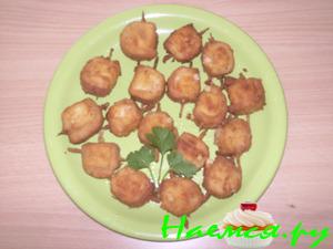 Сырные кубики