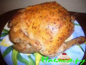 Курица по-французски с чесноком в коньяке Курица по-французски с чесноком в коньяке