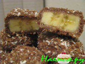 Медальоны с бананами