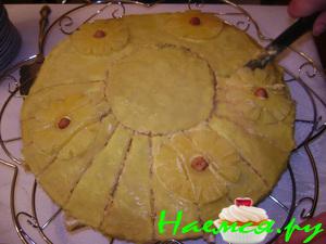 Торт ананасовый