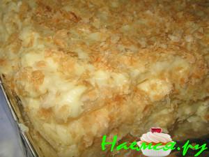 Торт "Наполеон" из готового теста