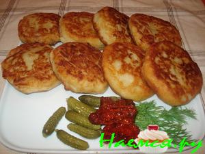 Котлеты в картофельной обёртке