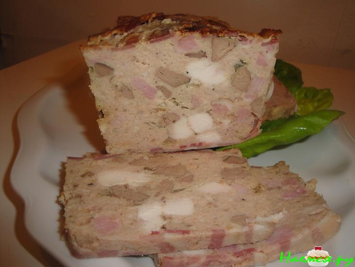 Террин из курицы пряный