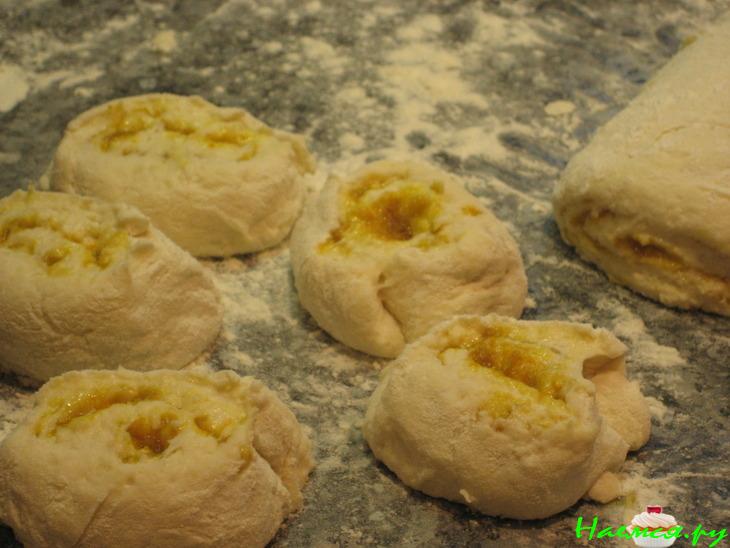 Шотландский пирог с имбирем и ревенем