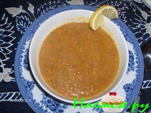 Суп из чечевицы пряный