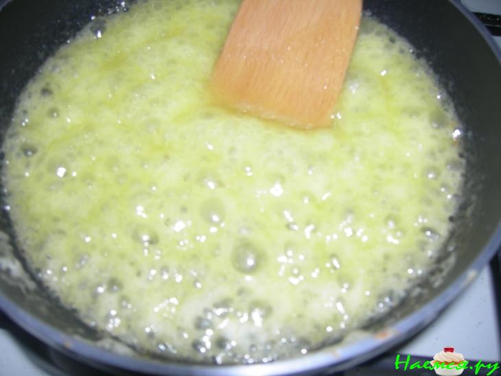 Гарнир овощной в кармельно-соевом соусе