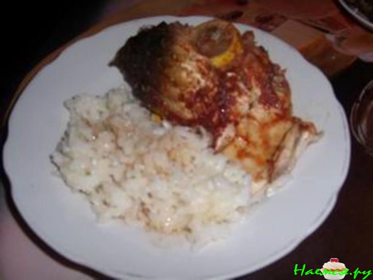 Запеченная рыба Запеченная рыба