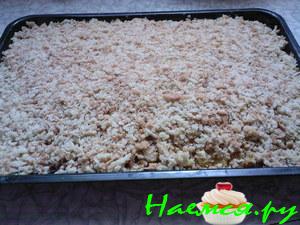 Пирог с шоколадной пастой