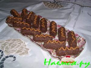 Пирожное бисквитное с кремом "Картошка"