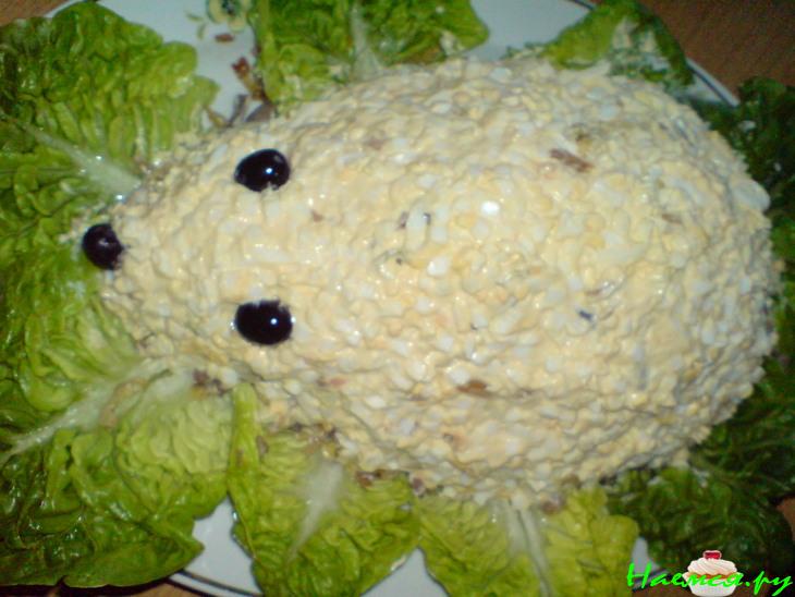 Салат "Ёжик"