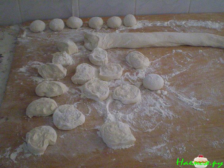 Пирожки с капустой домашние