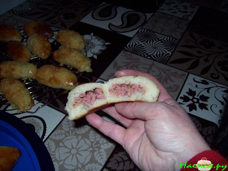 Пирожки из духовки на картофельном тесте