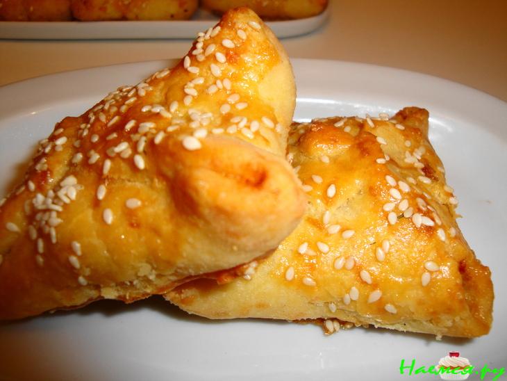 Конвертики из сырного теста Конвертики из сырного теста