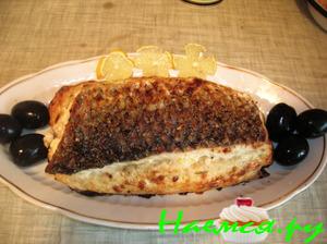 Рыбное филе фаршированное Рыбное филе фаршированное