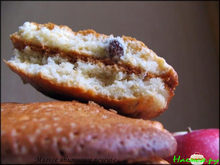 Печенье с сушеной вишней + Мягкое яблочное печенье