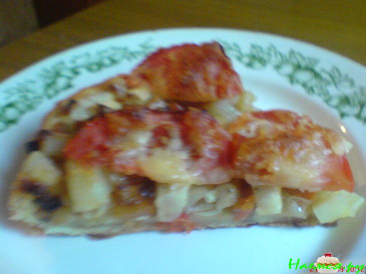 Слоёный пирог с овощами Слоёный пирог с овощами