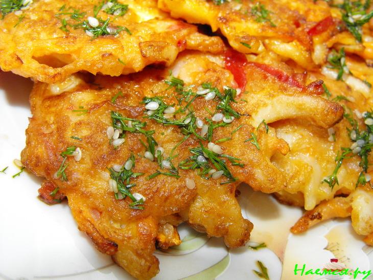 Оладьи по-корейски Оладьи по-корейски