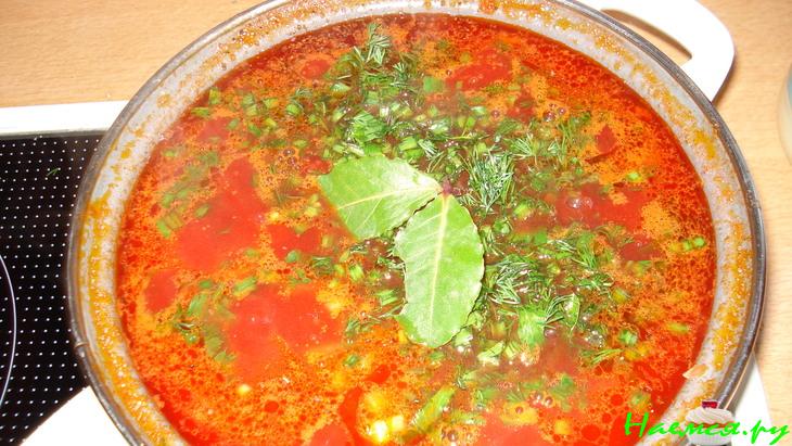 Борщ &laquo;по-французски&raquo;