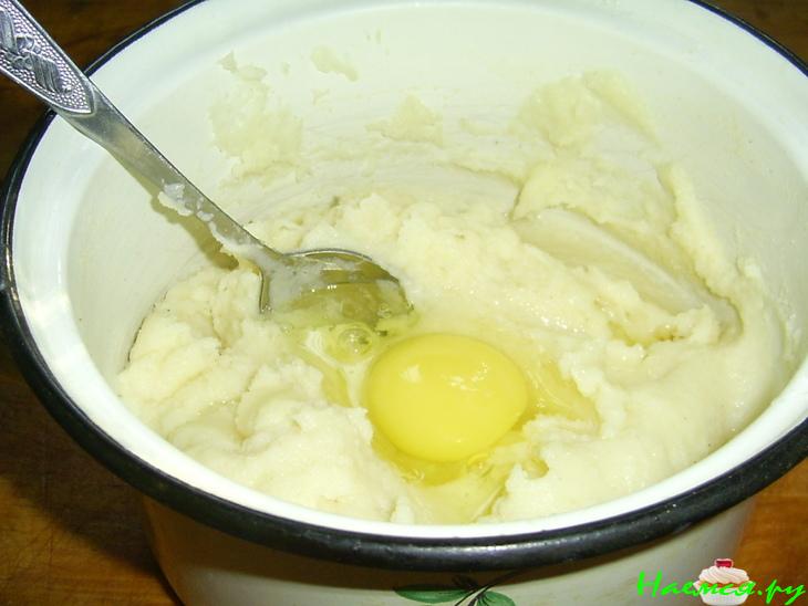 Запеканка манная с персиками