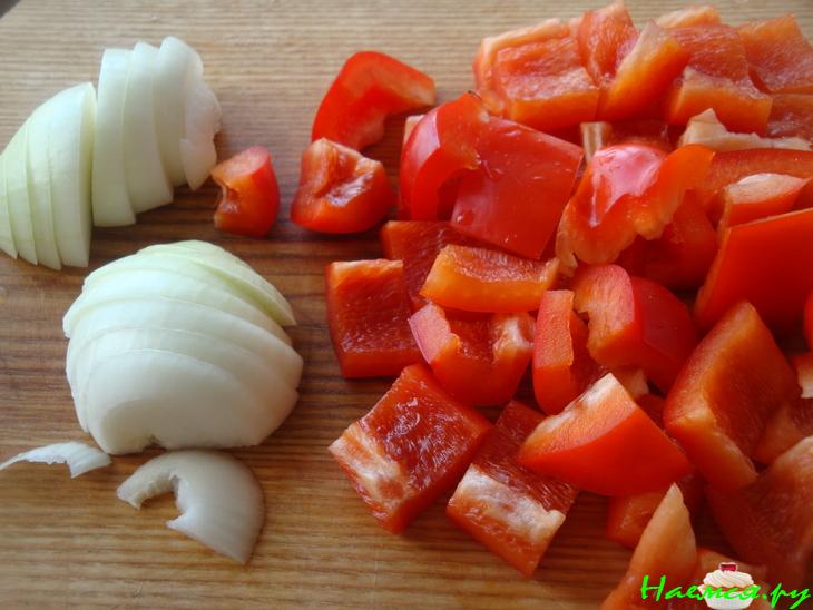 Баклажан в кисло-сладком соусе