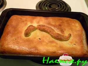 Рыбный пирог с рисом