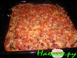 Пицца "Обжорка"